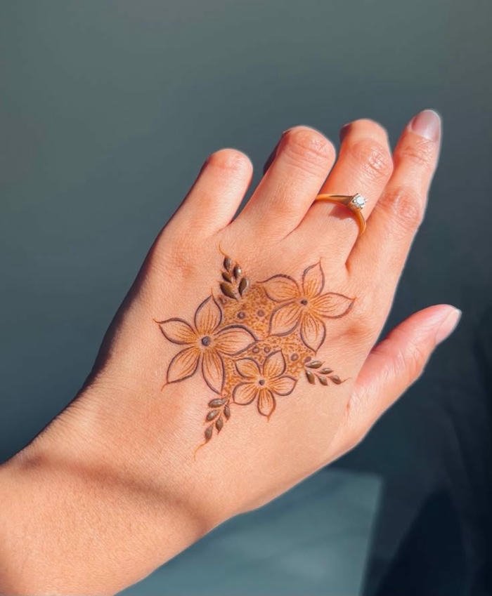 modern eid mehndi design simple inspo