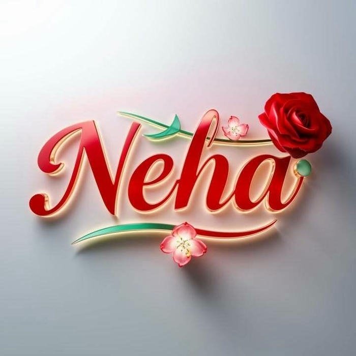 neha name dp carrying untamed calm energy