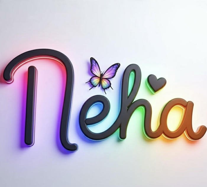 neha name dp finished with timeless poise