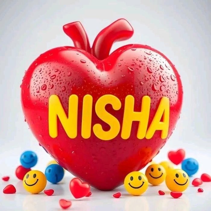 nisha name dp breathing calm confidence