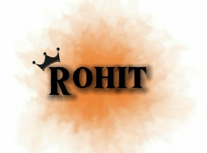 orange silent aura rohit name dp tone