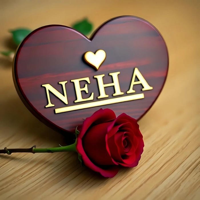 pure identity framed as neha name dp