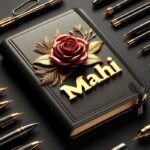 simple mahi name dp clean minimal look