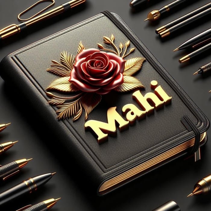 simple mahi name dp clean minimal look