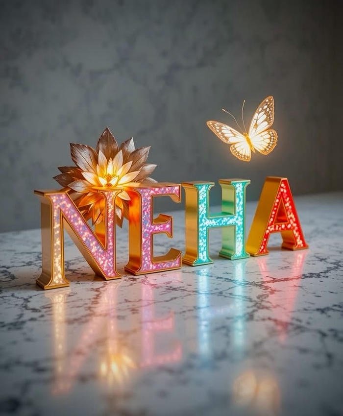 soft edge personality neha name dp
