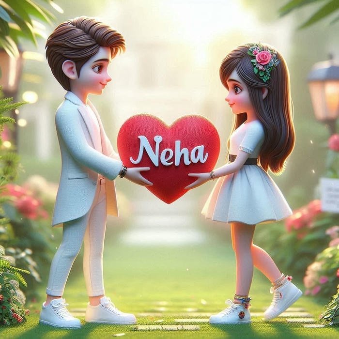 soft power hidden within neha name dp