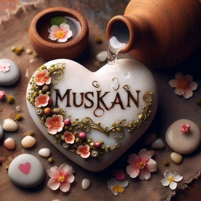 timeless glow sealed inside muskan name dp