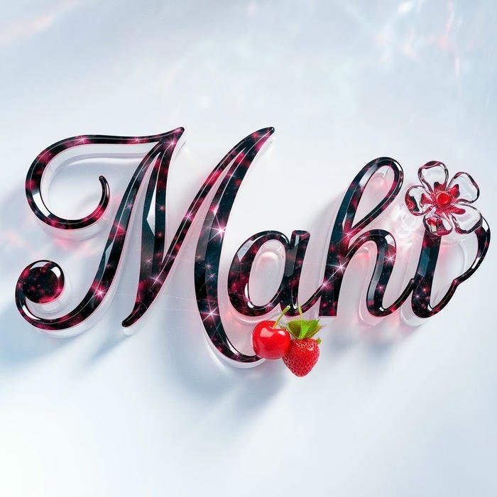 trendy mahi name dp for instagram profile