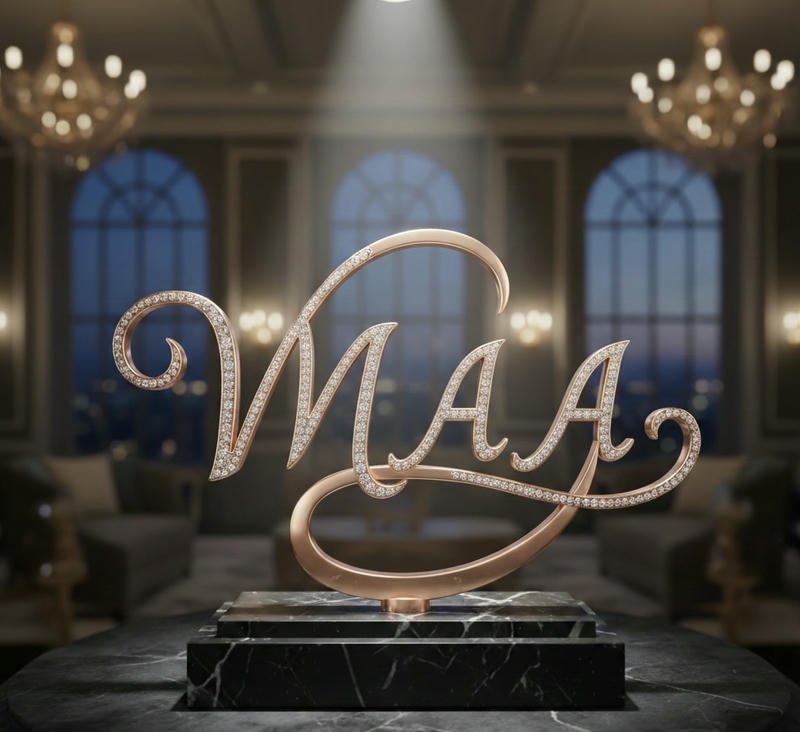 Elegant Maa name dp with floral background vibe