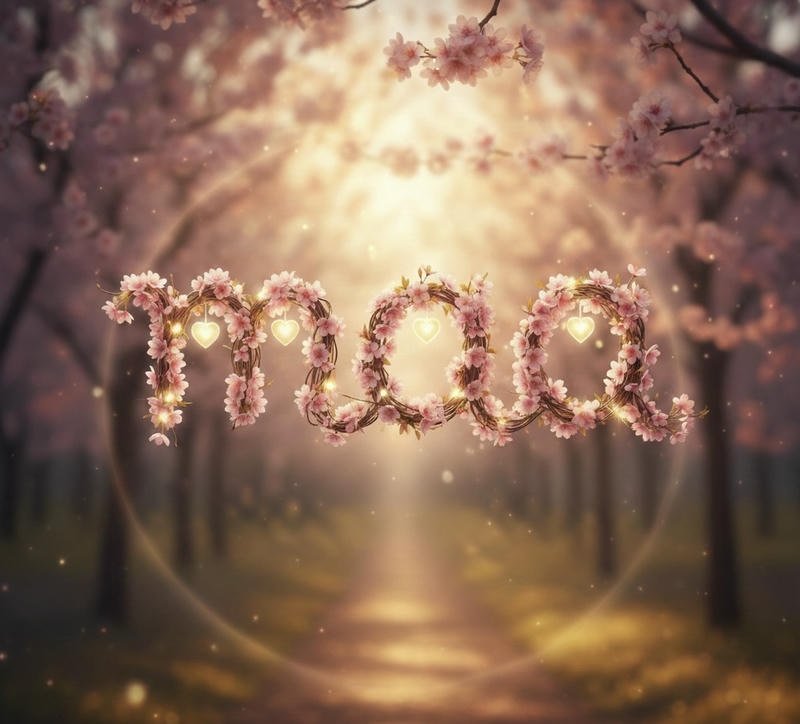Heartfelt Maa name dp simple loving design