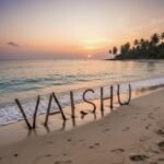 Stylish aesthetic Vaishu name dp trendy edition