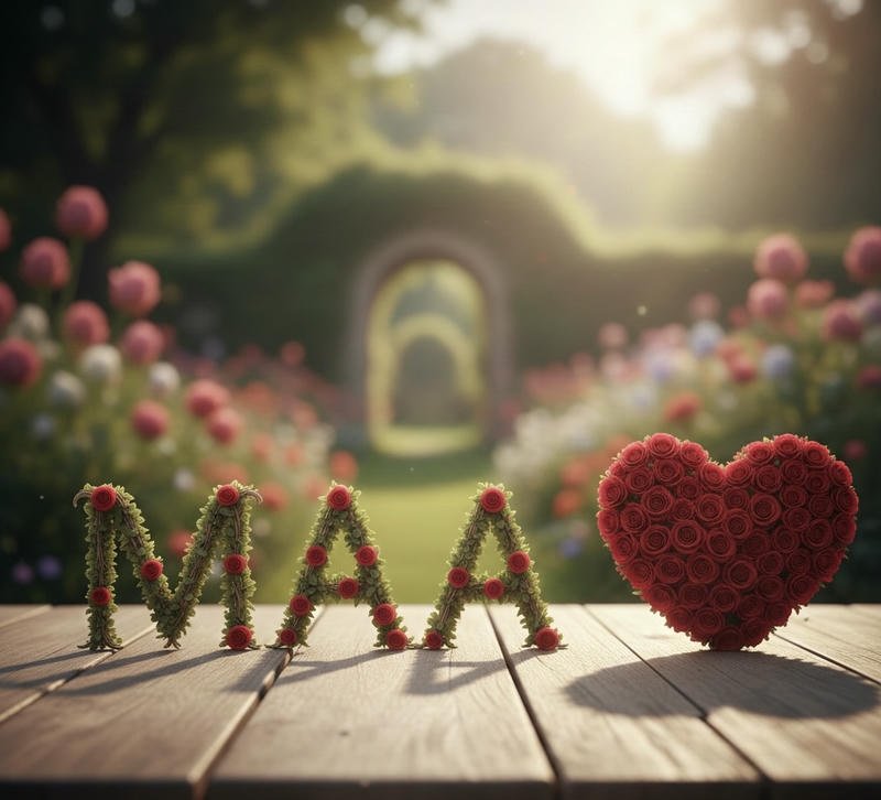 Sweet Maa name dp with emotional touch