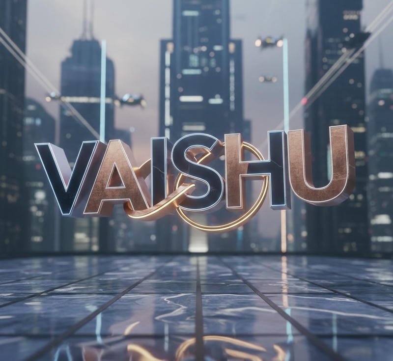 Sweet feminine Vaishu name dp gentle vibe