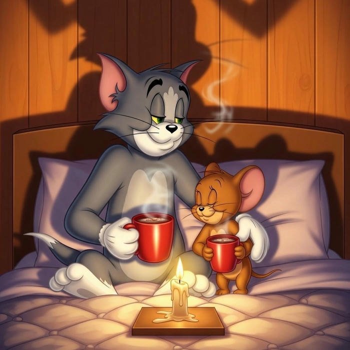 Tom And Jerry Cute DP art