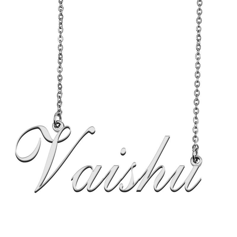 Unique Vaishu name dp artistic text design