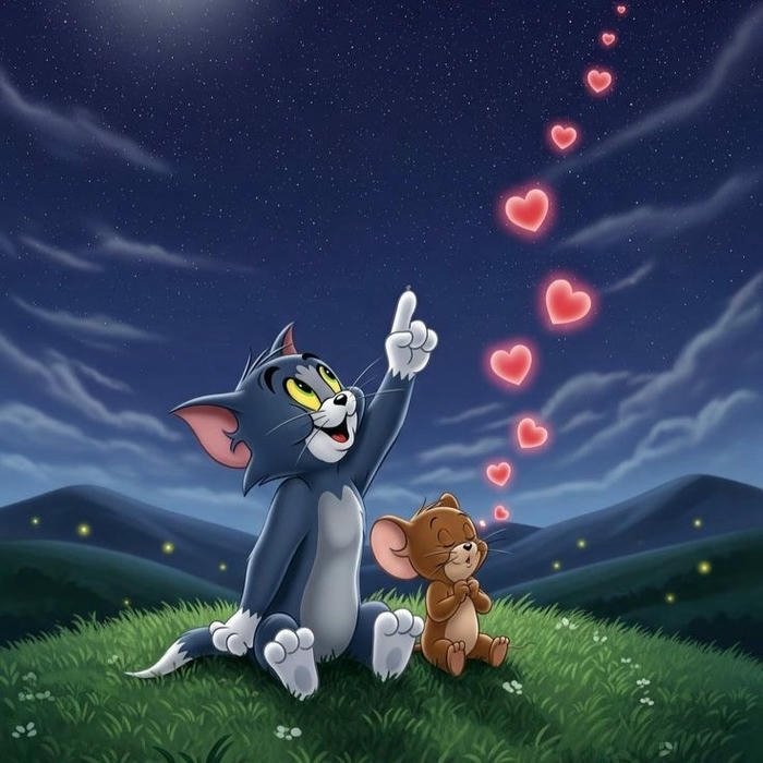 funny Cute Tom And Jerry DP